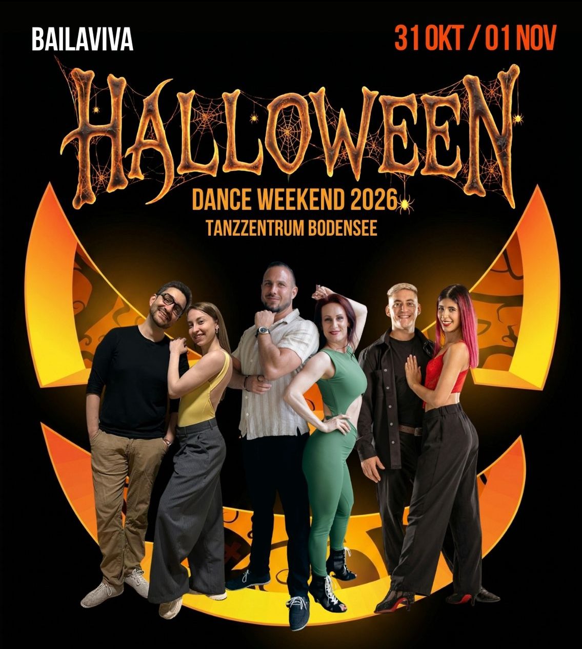 Flyer Halloween Dance Weekend 2026